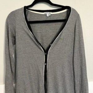 Vintage Lacoste Cardigan Stripped Womens Size 40 (Medium)